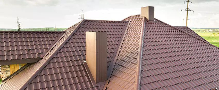 Residential Chimney Flashing Restoration in Southbridge, MA