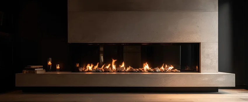 Gas Fireplace Ember Bed Design Services in Southbridge, Massachusetts