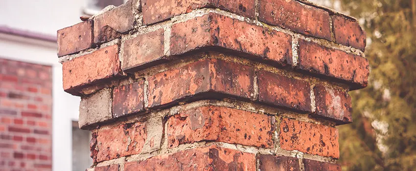 Cracked Chimney Bricks Repair Cost in Southbridge, Massachusetts