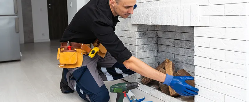 Fireplace Damaged Damper Frame Repair Services in Southbridge, Massachusetts