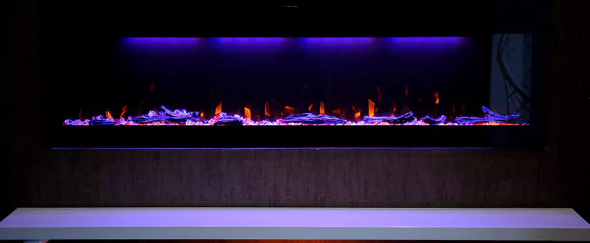 Dynamic Flame Color Fireplace Installation in Southbridge, MA