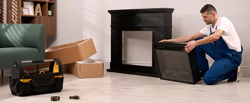 Old Rusted Metal Fireplace Repair And Replacement in Southbridge, MA